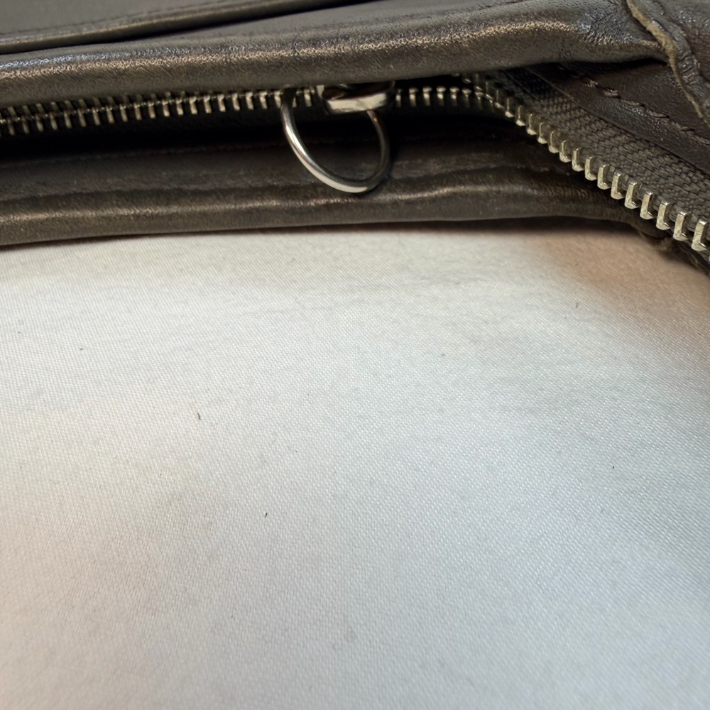 Coach Vintage Legacy Small Zip F9N 9997 Gray Silver Hardware original Hangtag - Picture 12 of 16
